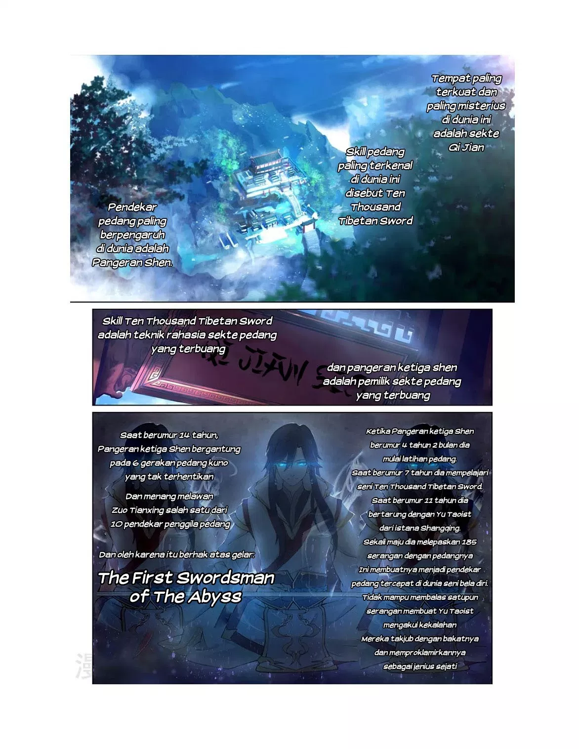 Everlasting God of Sword Chapter 01