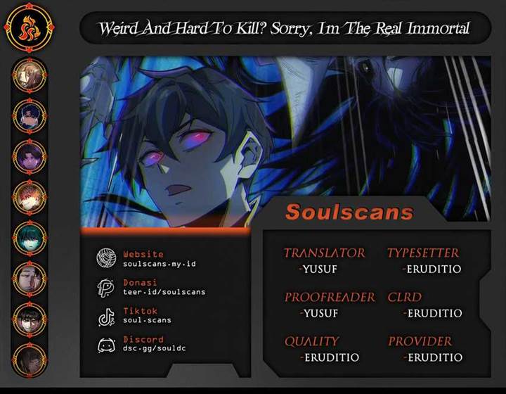 Weird and Hard to Kill? Sorry, I’m the Real Immortal Chapter 13