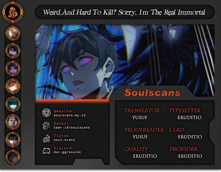 Weird and Hard to Kill? Sorry, I’m the Real Immortal Chapter 17