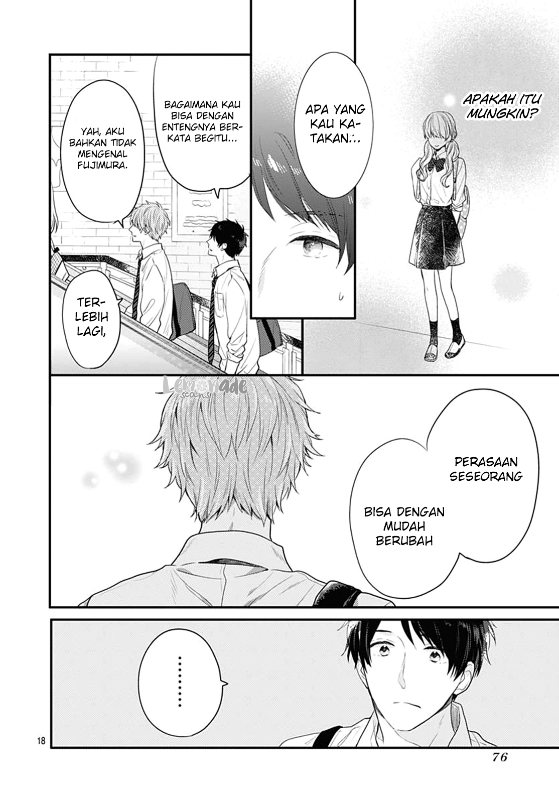 Koi wo Shiranai Bokutachi wa Chapter 3