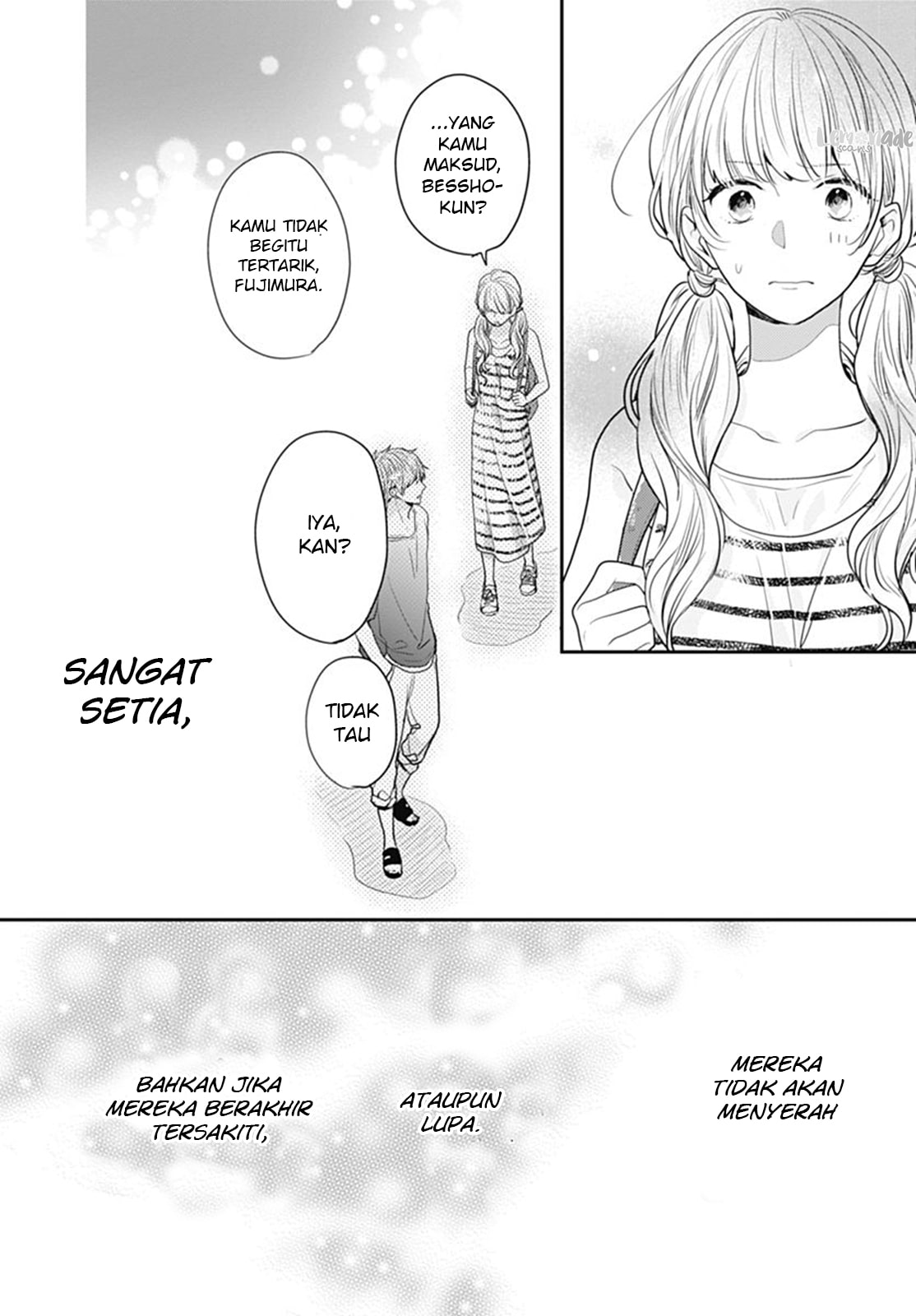 Koi wo Shiranai Bokutachi wa Chapter 7