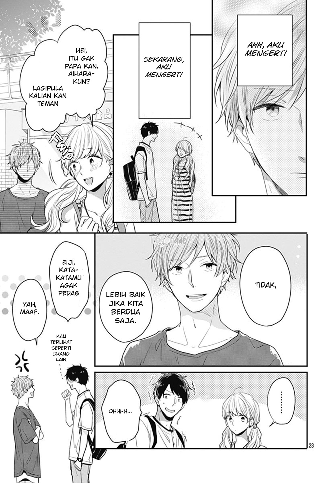 Koi wo Shiranai Bokutachi wa Chapter 7