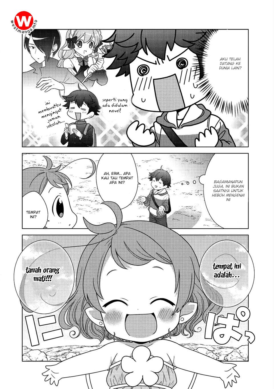 Seirei-tachi no Rakuen to Risou no Isekai Seikatsu Chapter 01