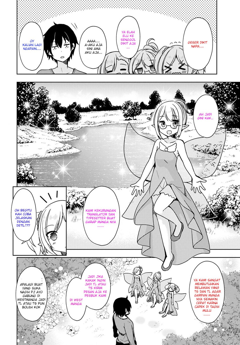 Seirei-tachi no Rakuen to Risou no Isekai Seikatsu Chapter 03