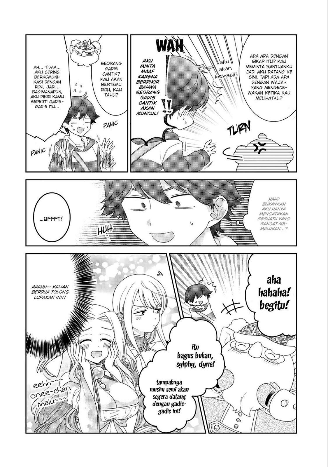 Seirei-tachi no Rakuen to Risou no Isekai Seikatsu Chapter 10