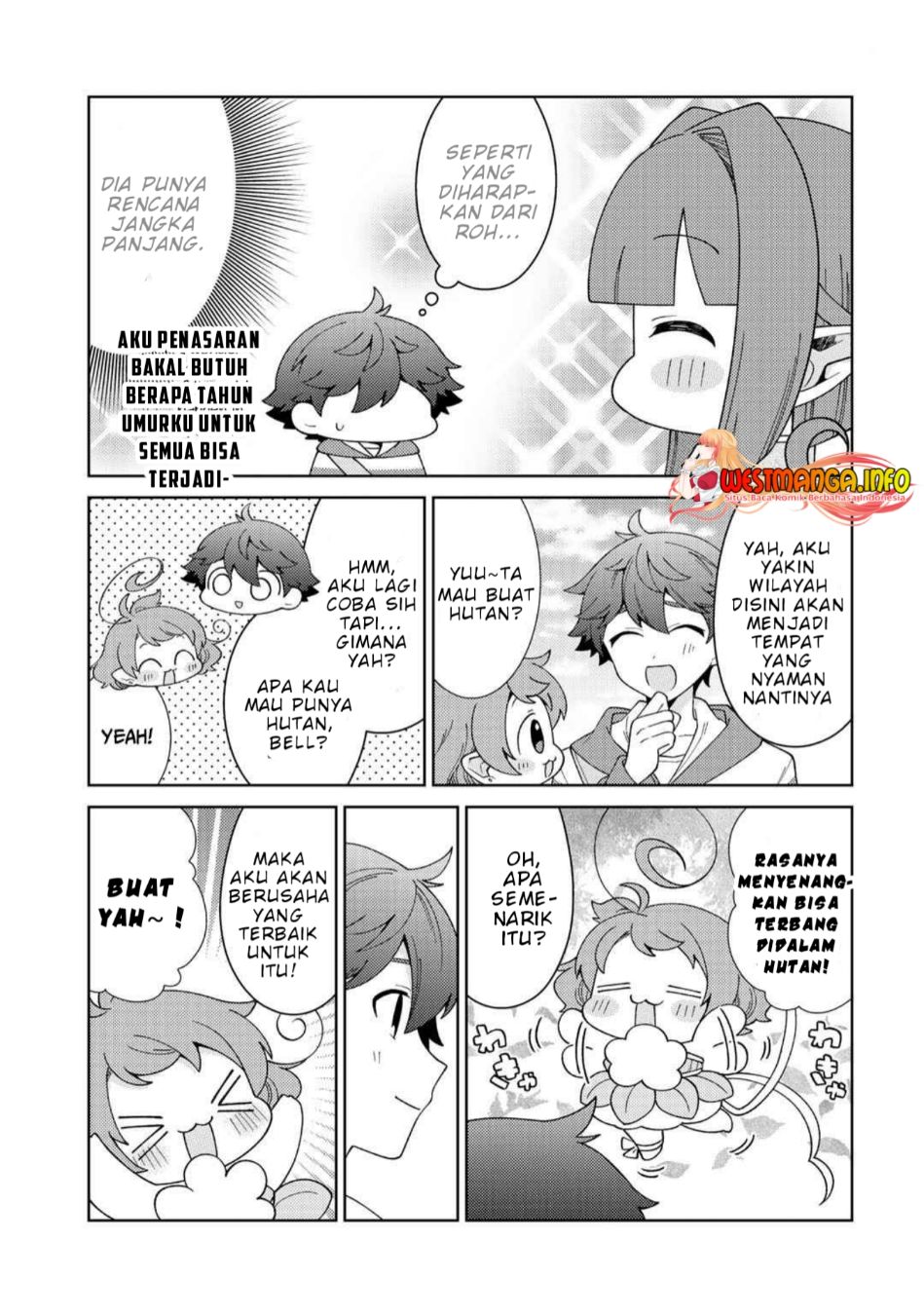 Seirei-tachi no Rakuen to Risou no Isekai Seikatsu Chapter 33