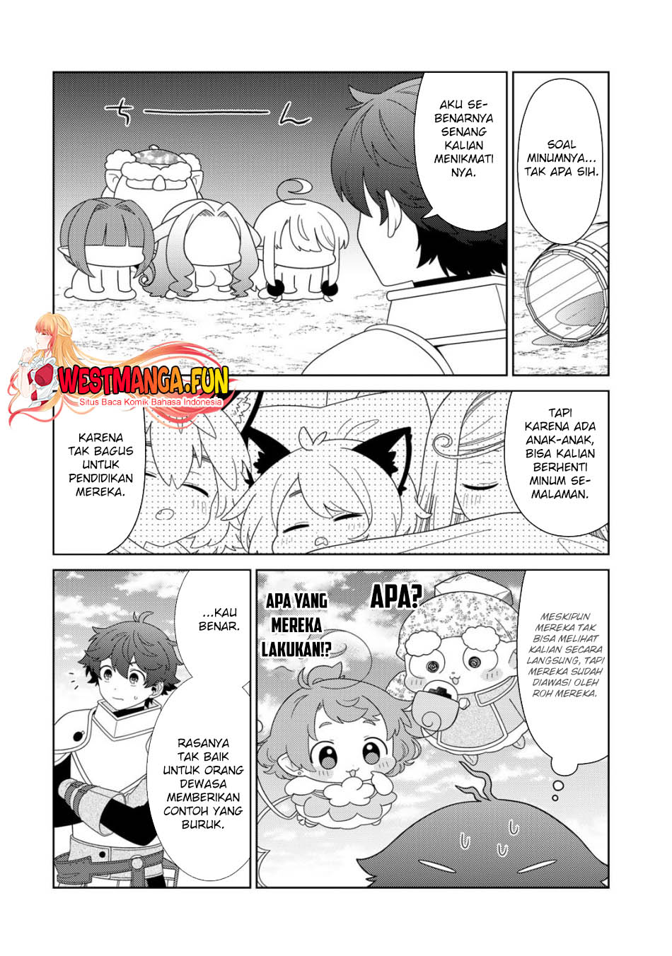 Seirei-tachi no Rakuen to Risou no Isekai Seikatsu Chapter 60