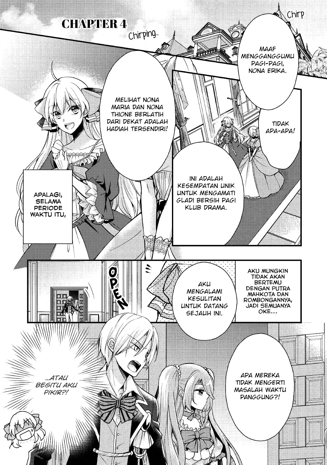 Akuyaku Reijou ni Narimashita Chapter 4