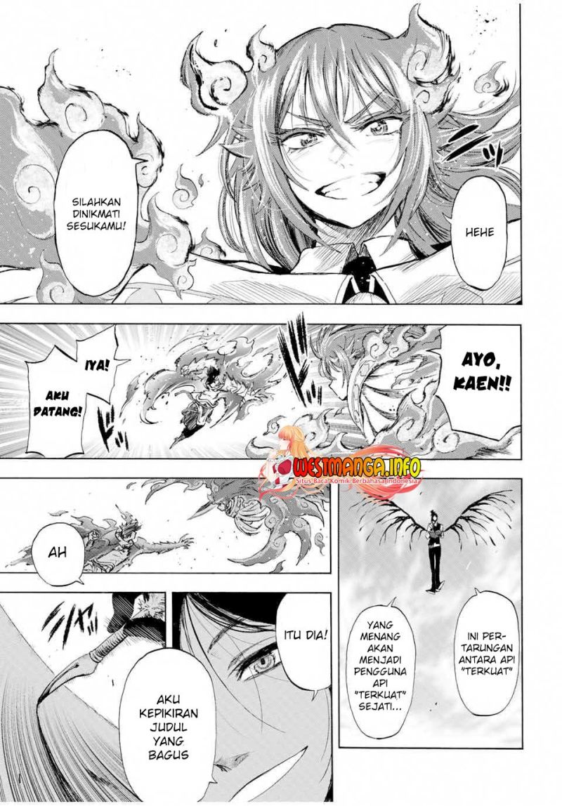 Jigoku no Gouka de Yaka re Tsuzuketa Shounen. Saikyou no Honou Tsukai to Natte Fukkatsu Suru. Chapter 105