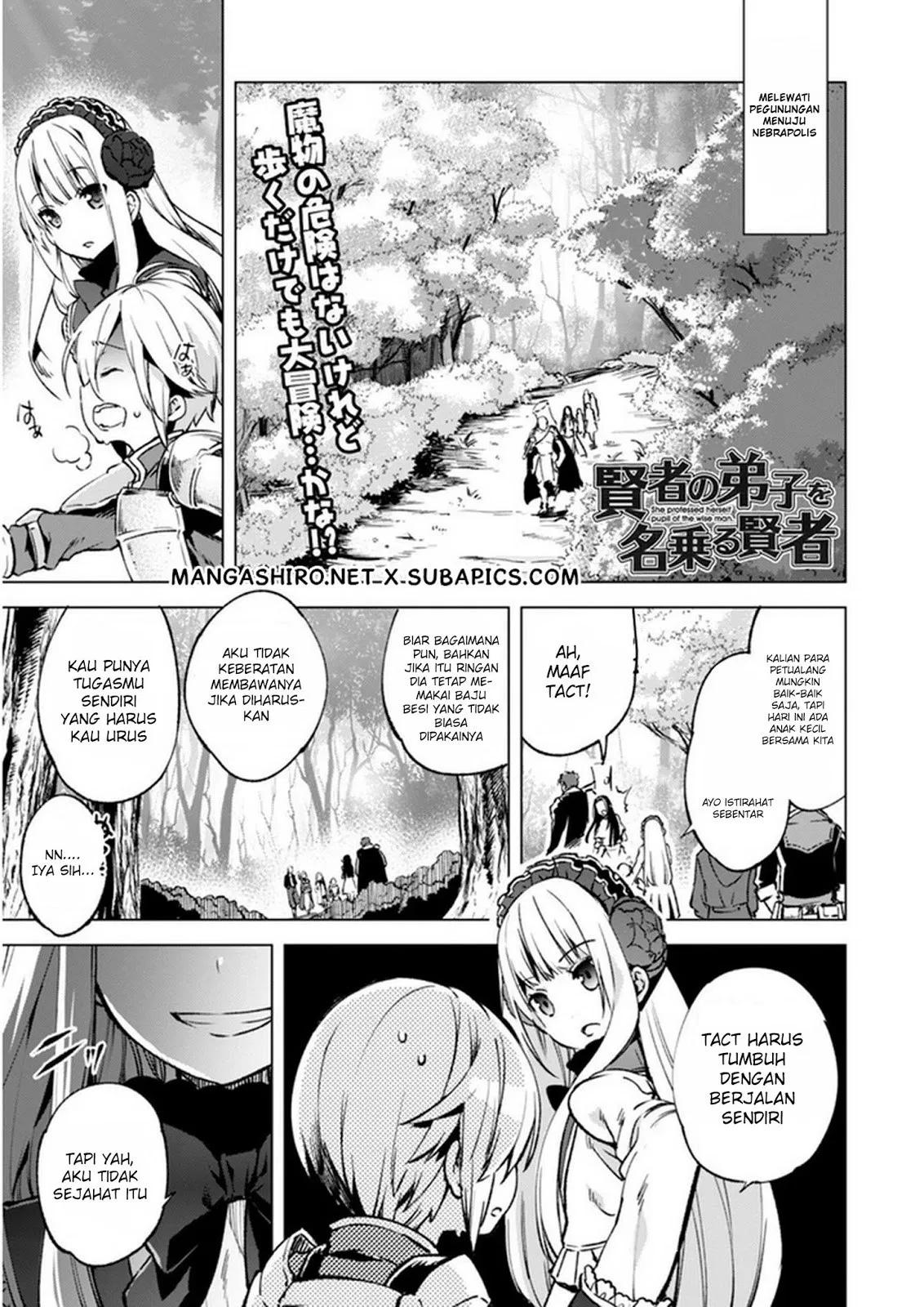 Kenja no Deshi wo Nanoru Kenja Chapter 10