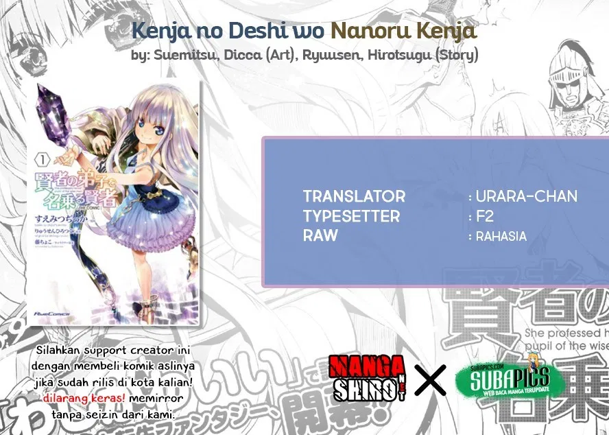 Kenja no Deshi wo Nanoru Kenja Chapter 13