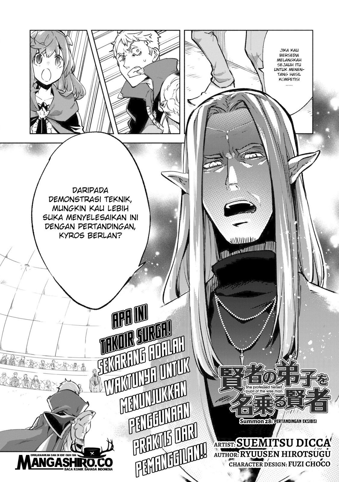 Kenja no Deshi wo Nanoru Kenja Chapter 28