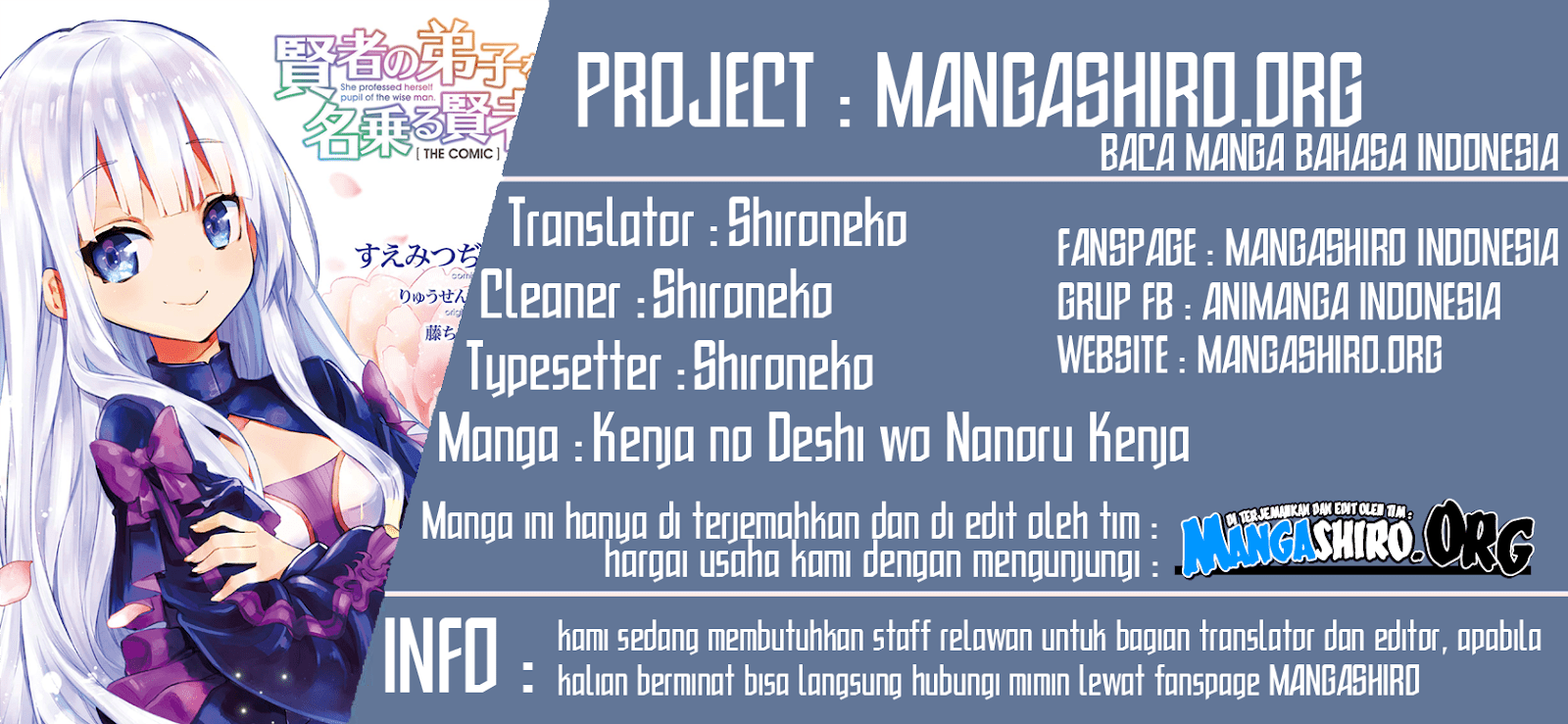 Kenja no Deshi wo Nanoru Kenja Chapter 28