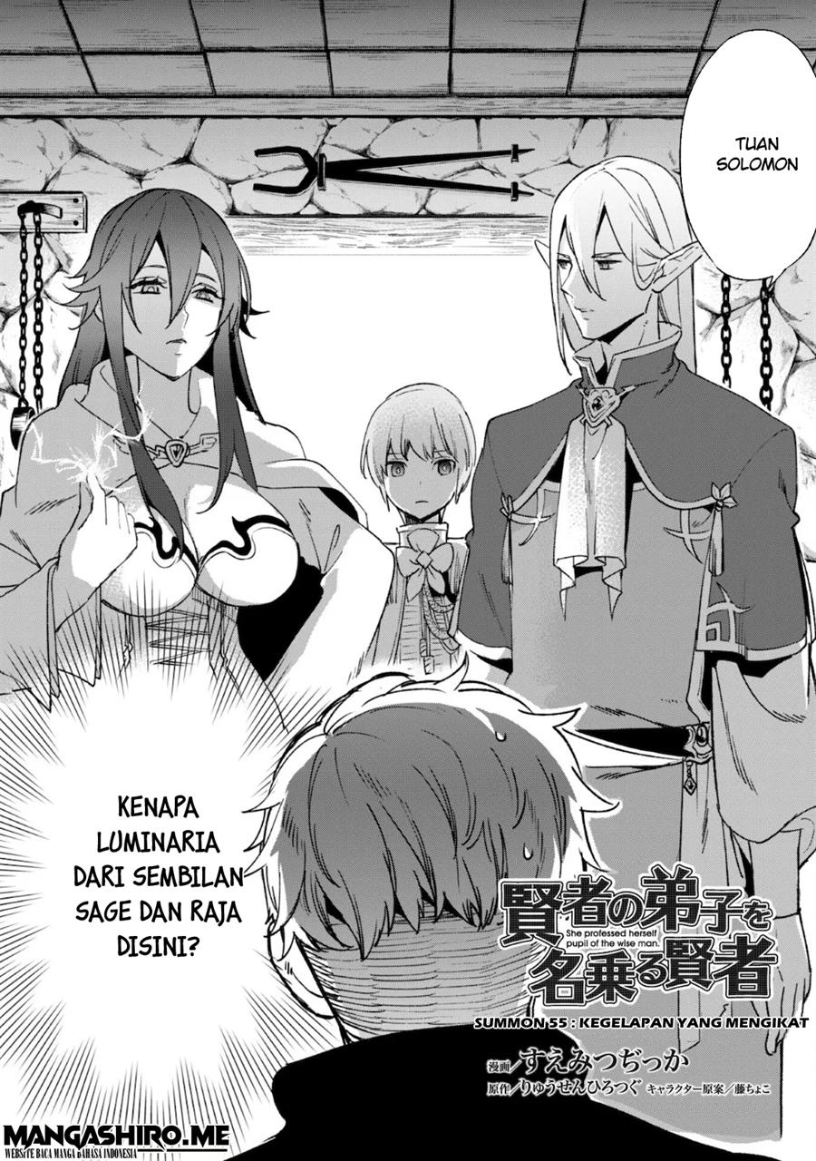 Kenja no Deshi wo Nanoru Kenja Chapter 55