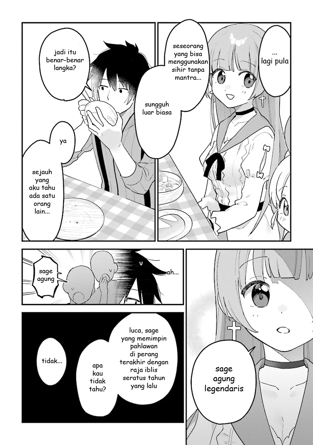 Tensei Kenja wa Musume to Kurasu Chapter 2.2