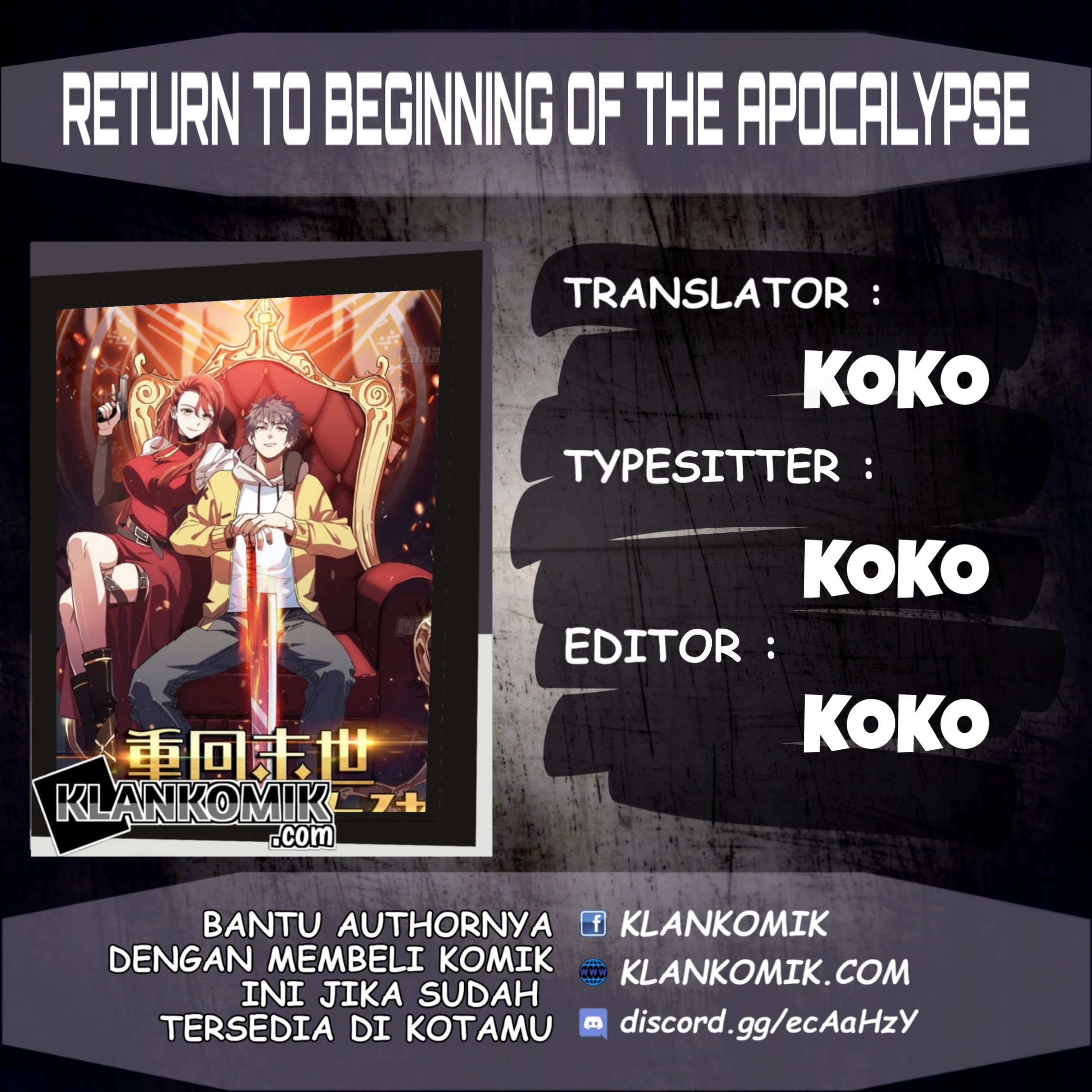 Return To Beginning Of The Apocalypse Chapter 35