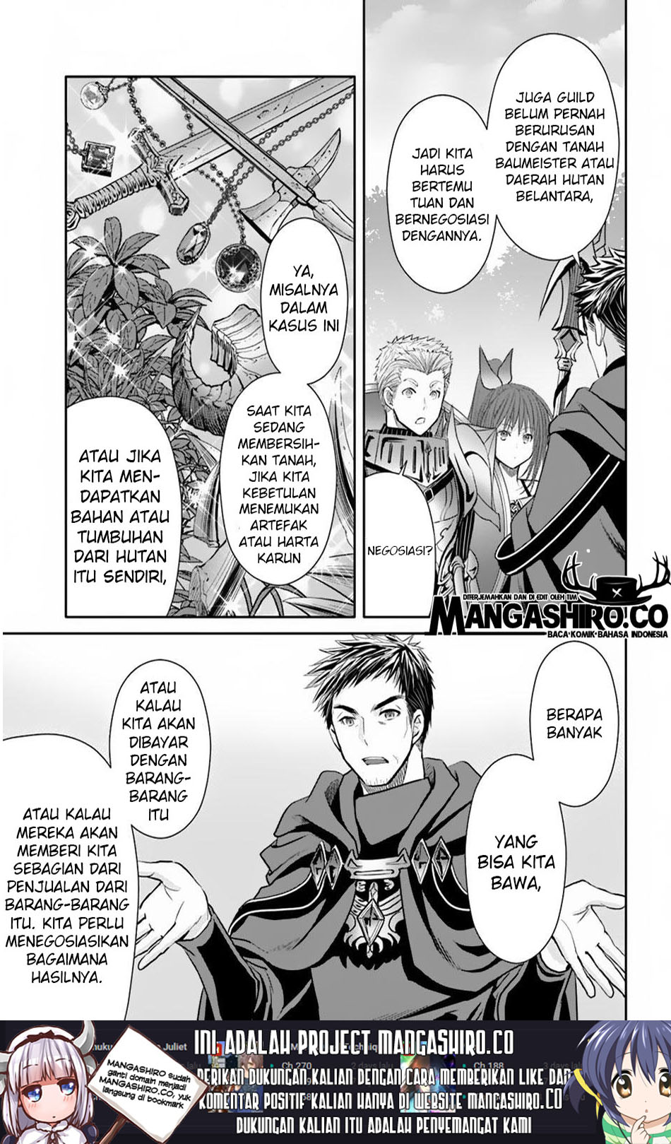 Hachinan tte, Sore wa Nai Deshou! Chapter 44