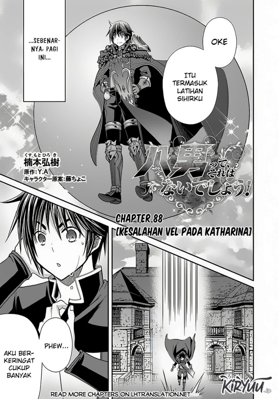 Hachinan tte, Sore wa Nai Deshou! Chapter 88