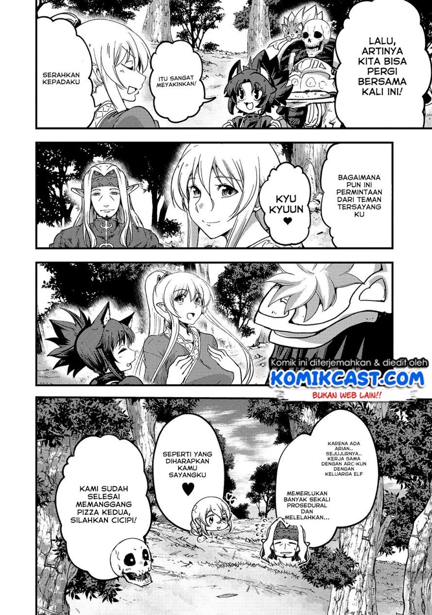 Gaikotsu Kishi-sama Tadaima Isekai e o Dekake-chuu Chapter 34