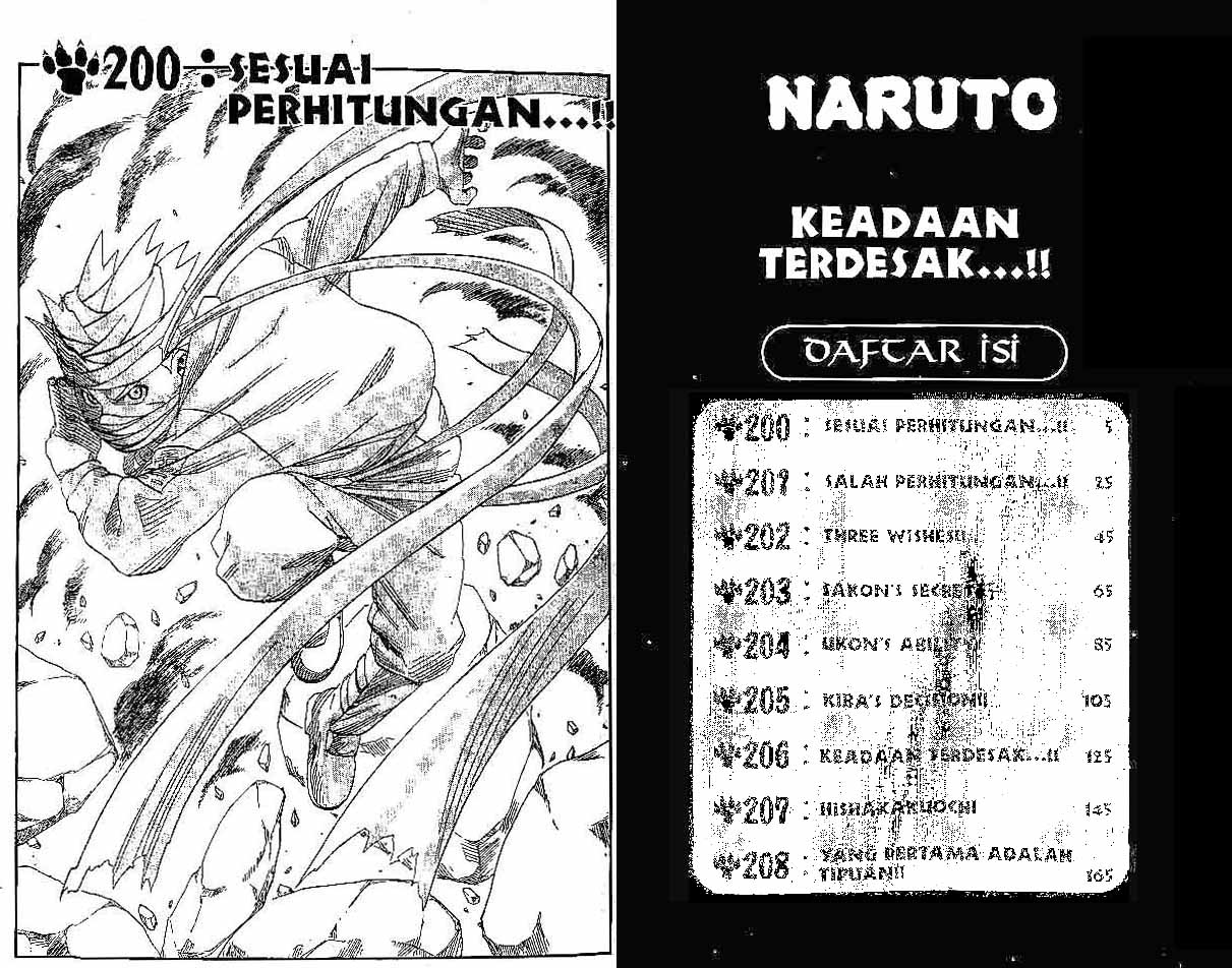 Naruto Chapter 200
