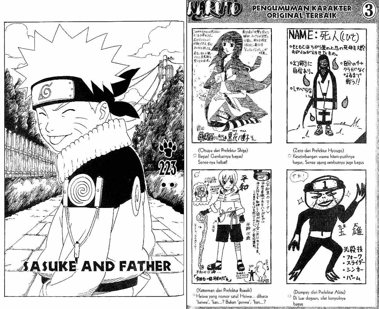 Naruto Chapter 223