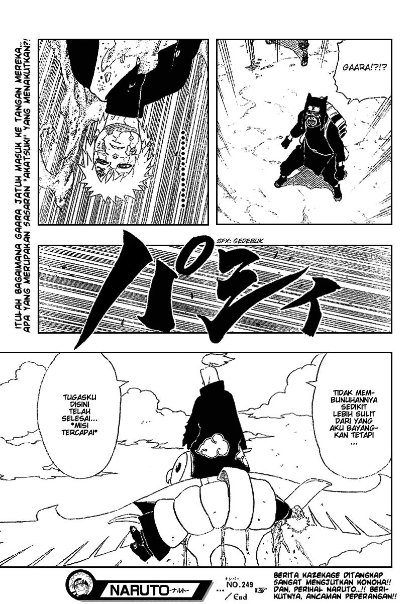 Naruto Chapter 249