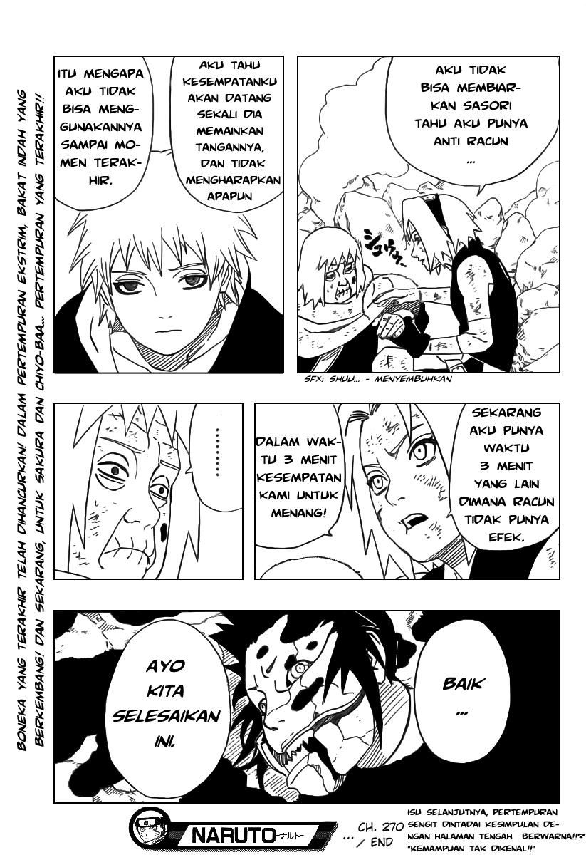 Naruto Chapter 270