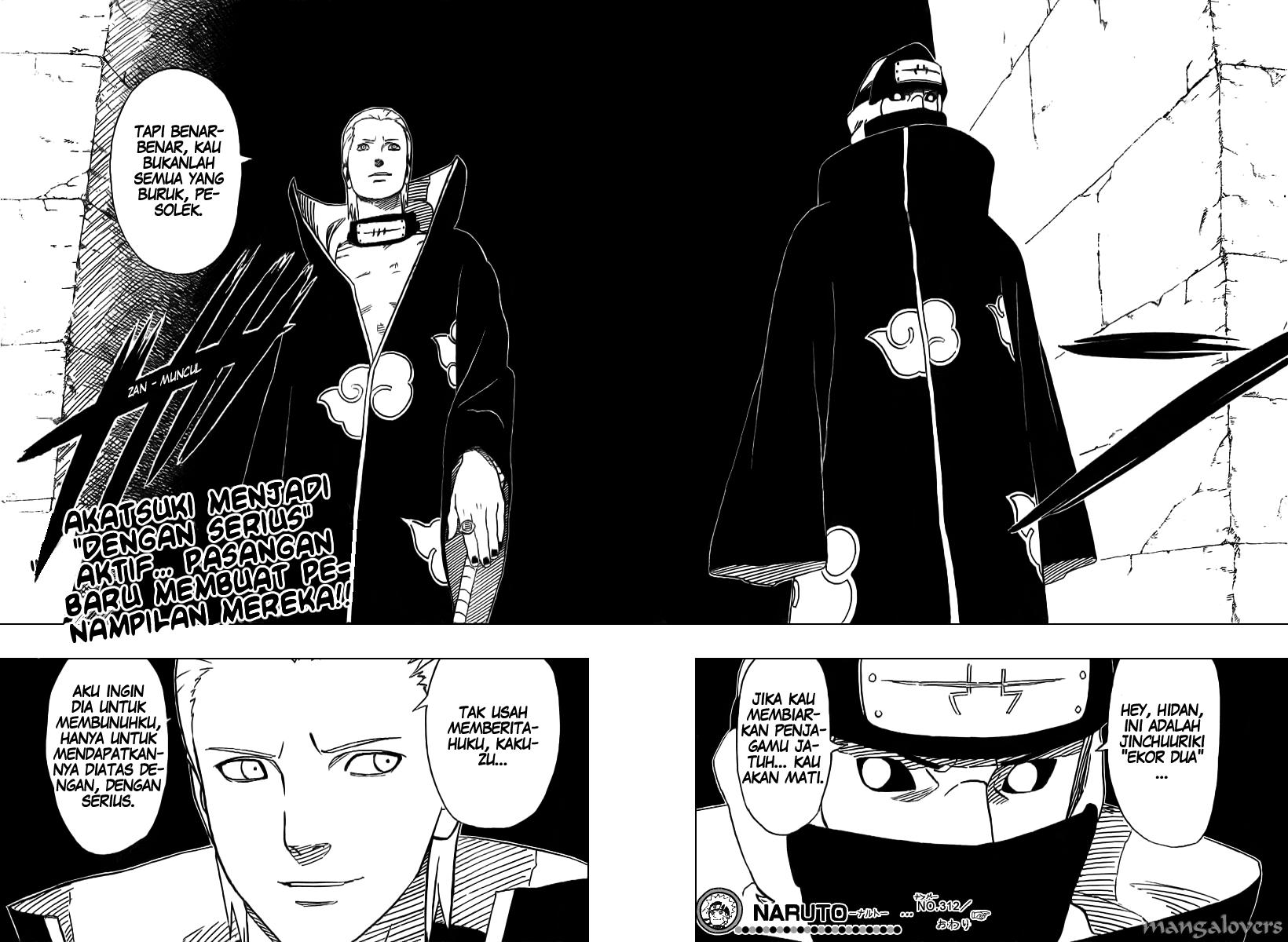 Naruto Chapter 312