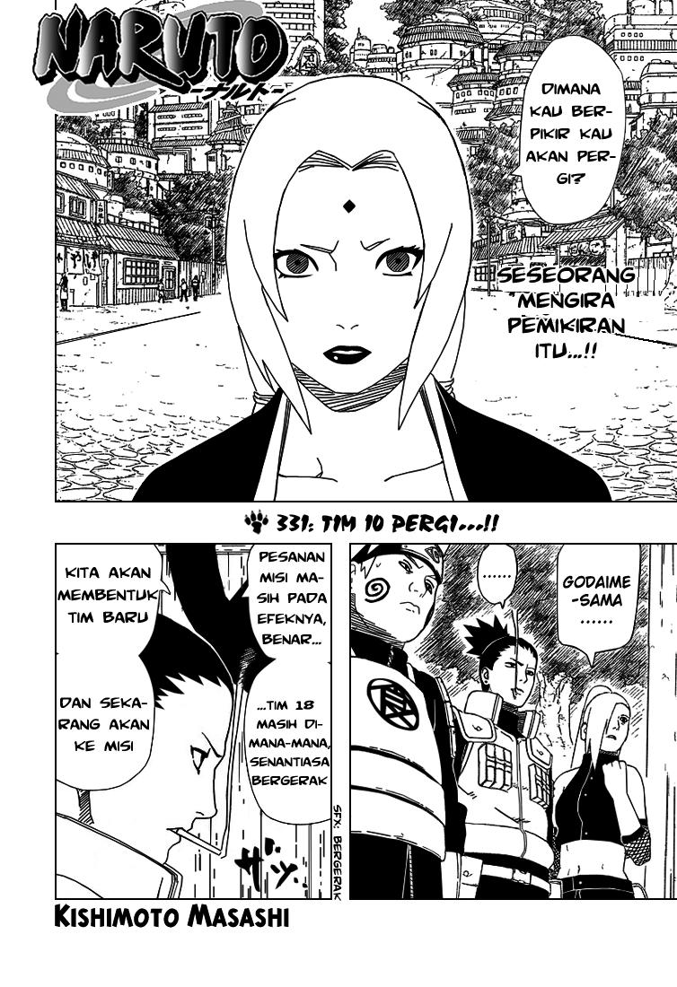 Naruto Chapter 331