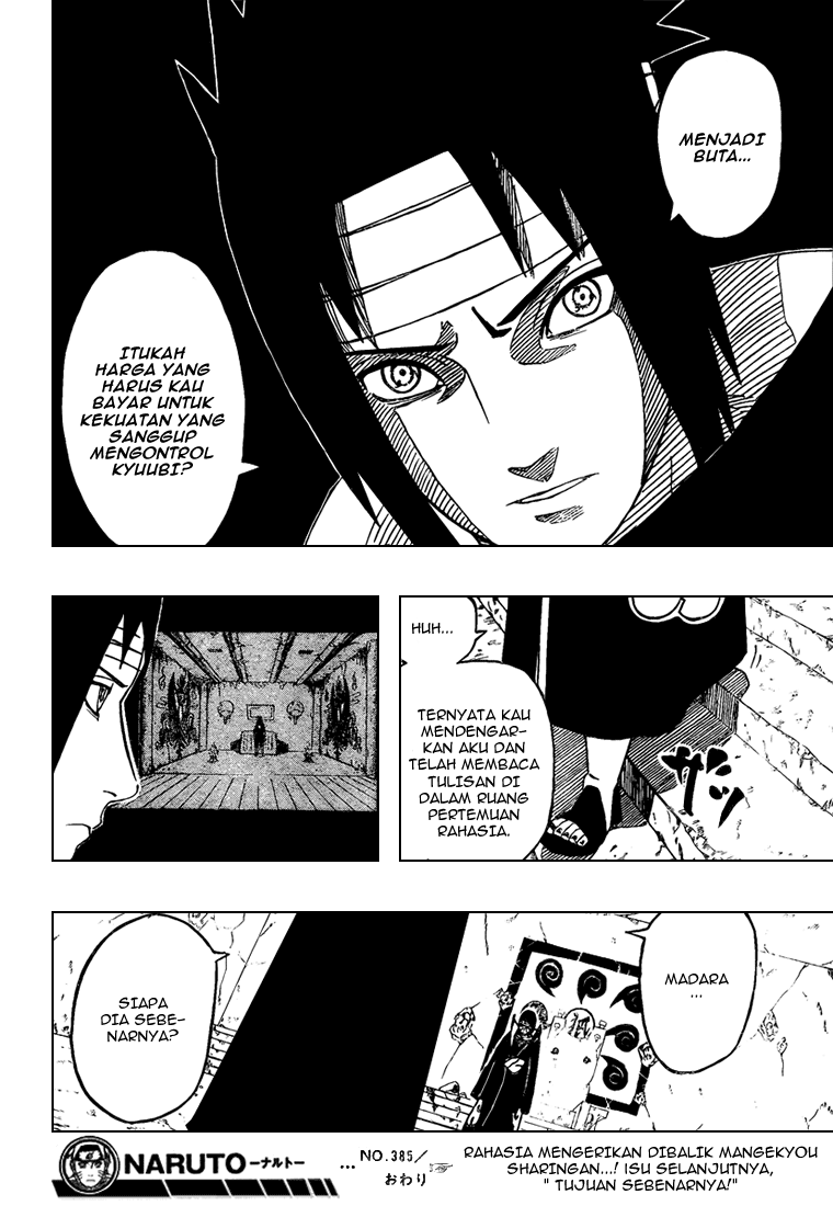 Naruto Chapter 385