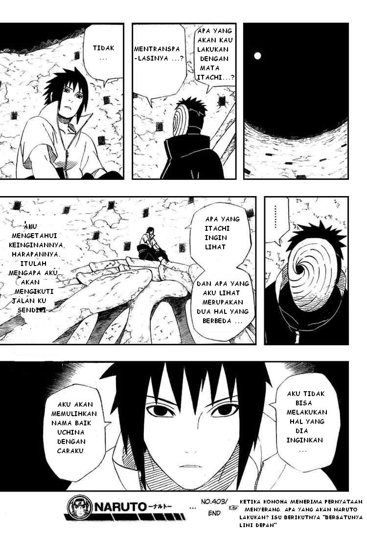 Naruto Chapter 403