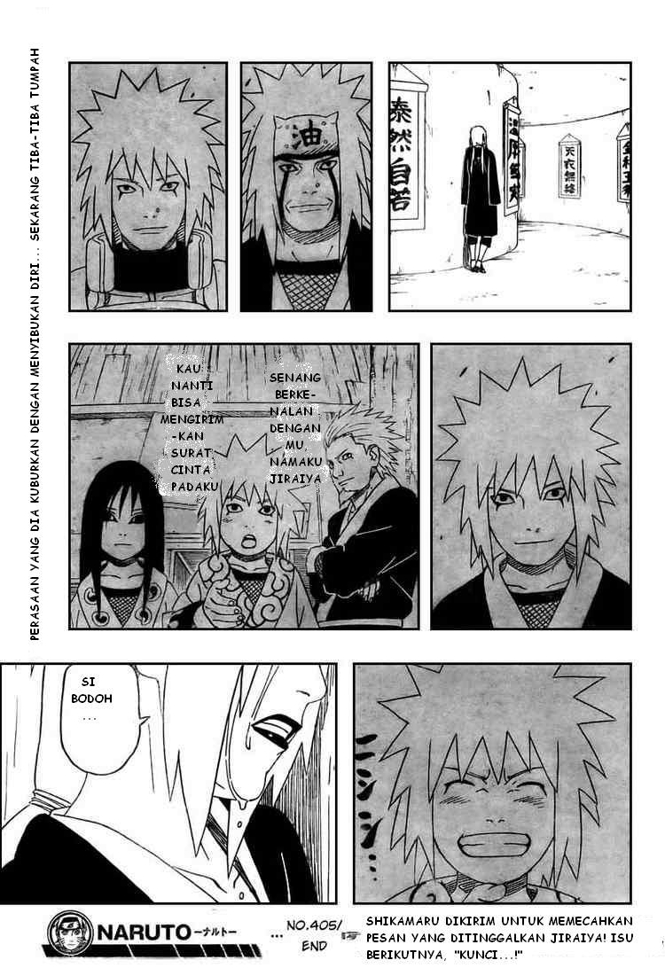 Naruto Chapter 405