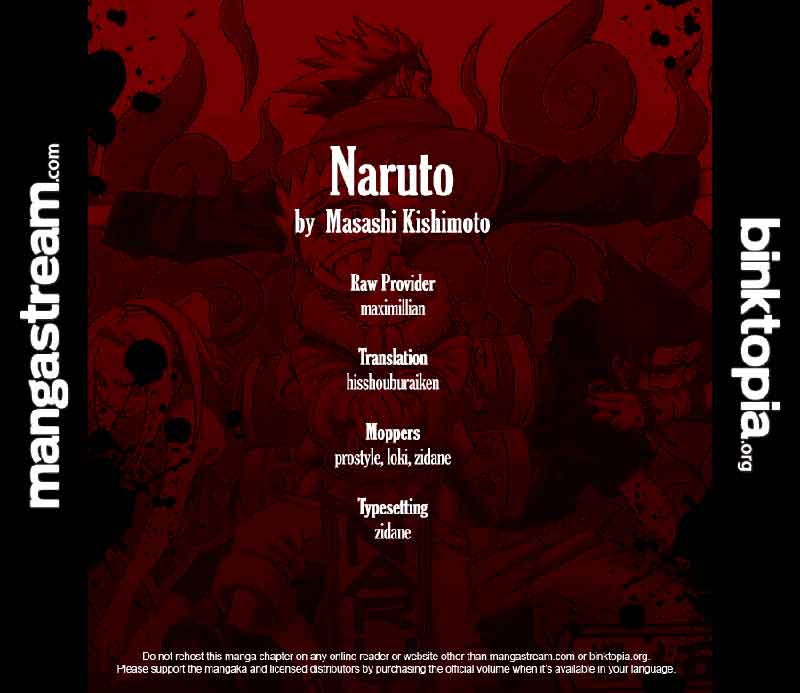 Naruto Chapter 509