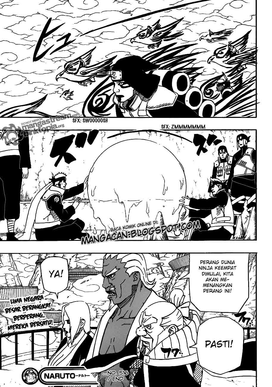 Naruto Chapter 516