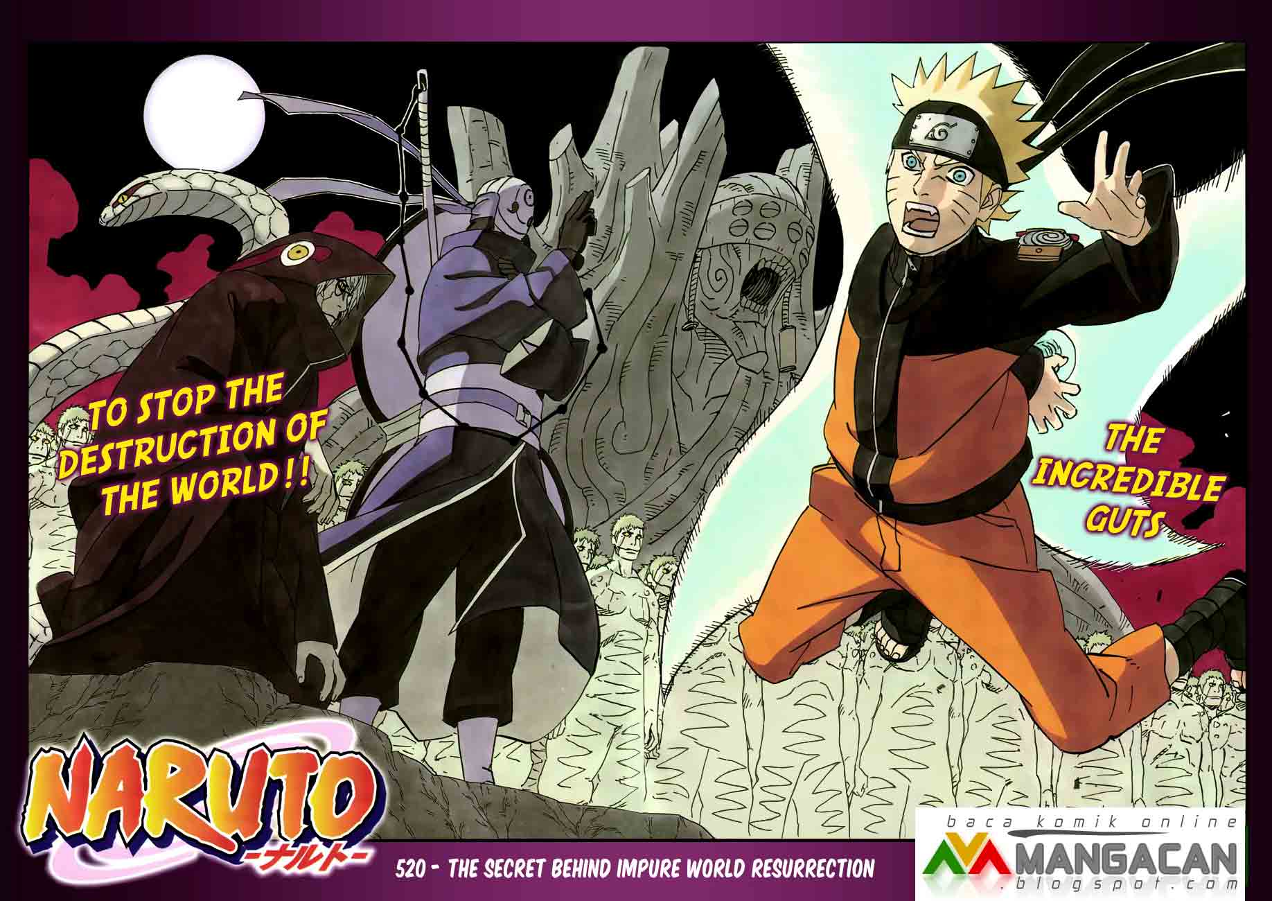 Naruto Chapter 520