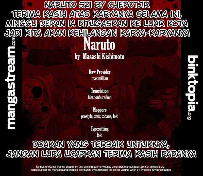 Naruto Chapter 521