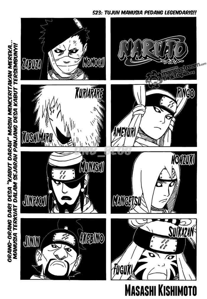 Naruto Chapter 523