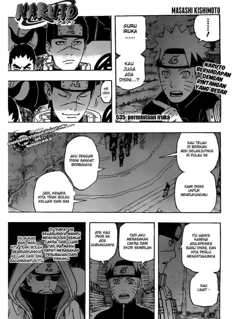 Naruto Chapter 535