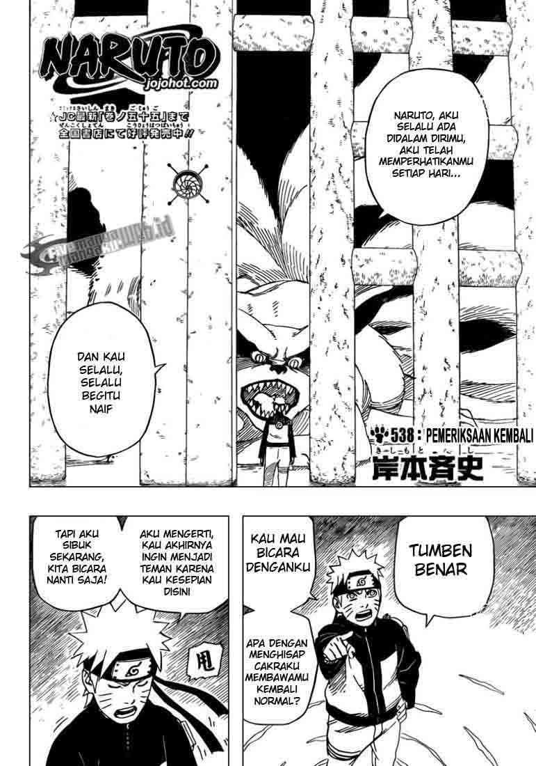 Naruto Chapter 538