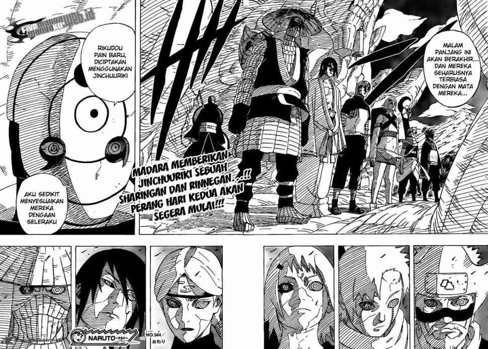 Naruto Chapter 544