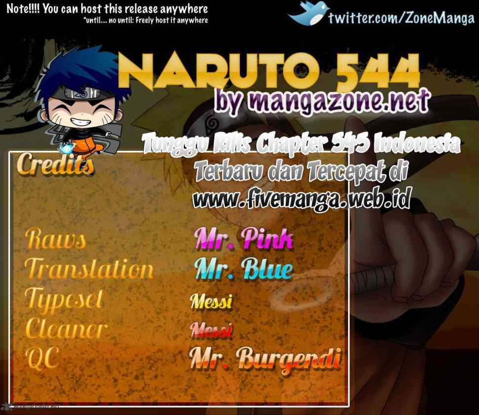 Naruto Chapter 544