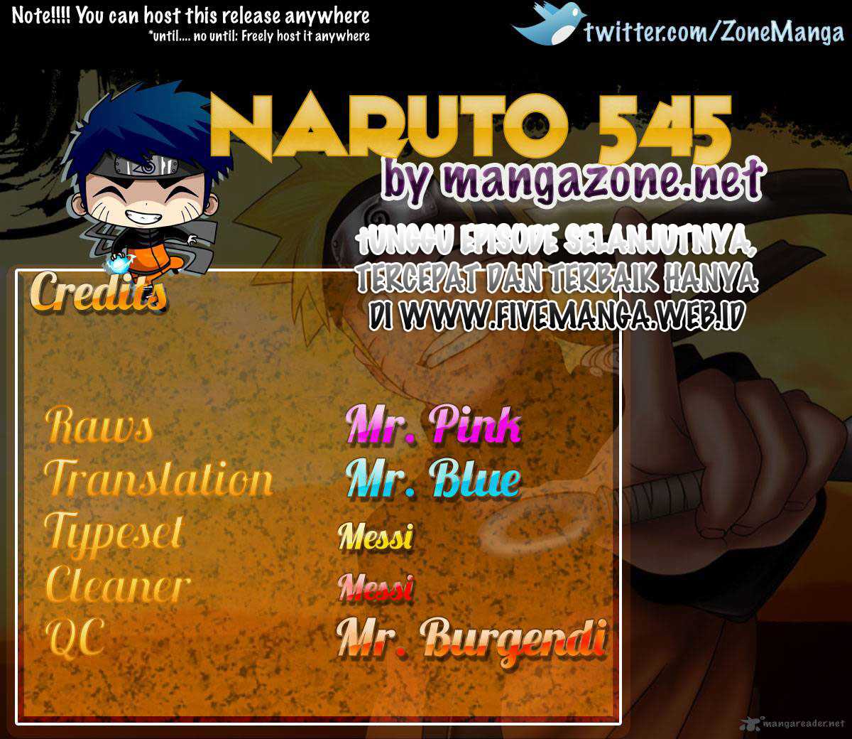 Naruto Chapter 545