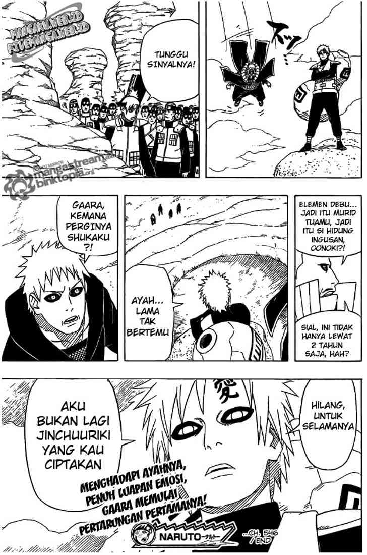 Naruto Chapter 546