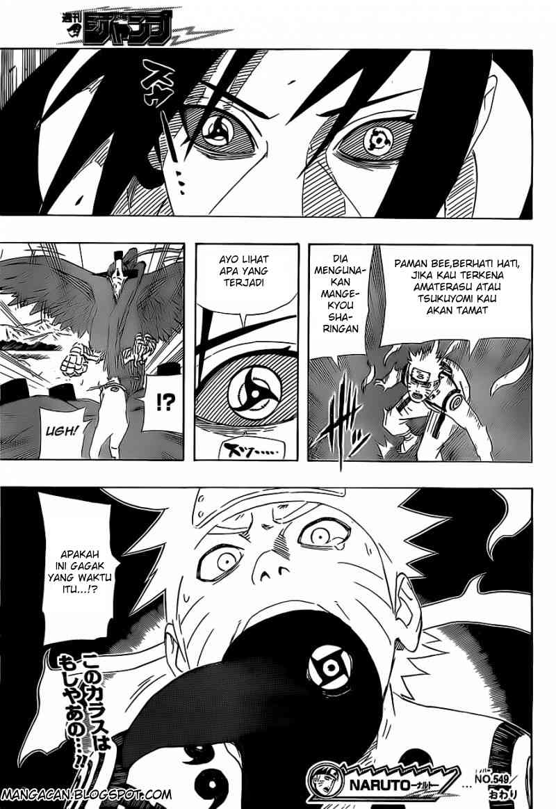 Naruto Chapter 549