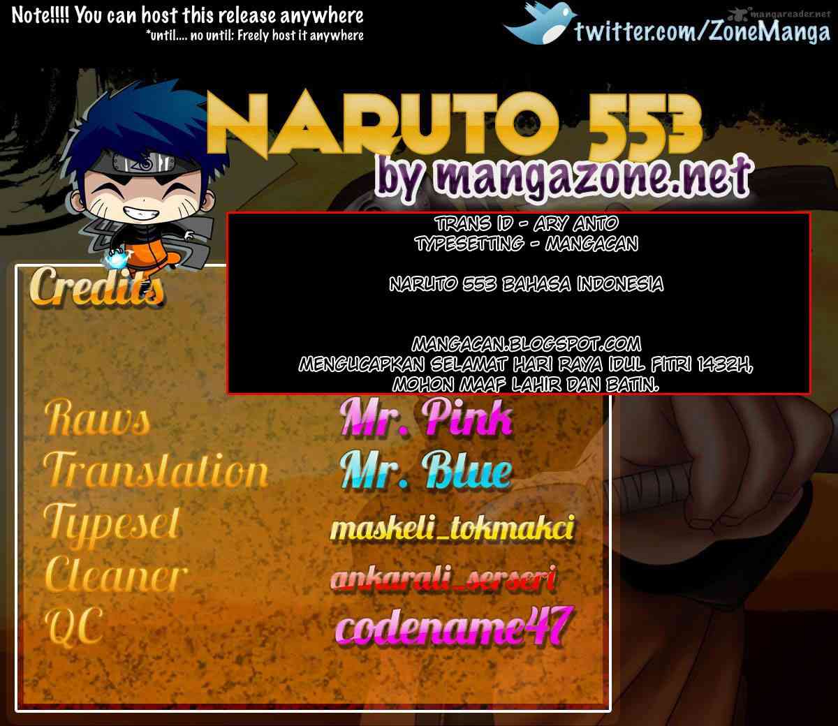 Naruto Chapter 553