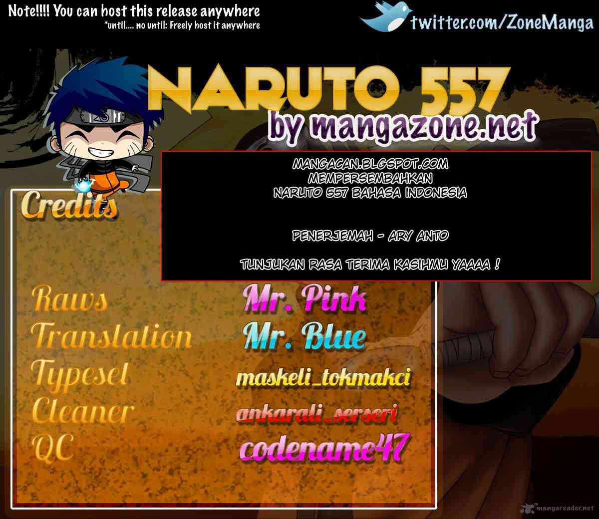 Naruto Chapter 557