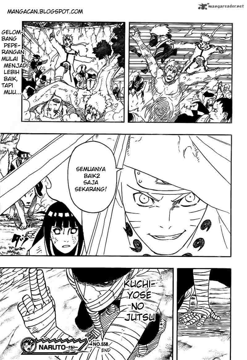 Naruto Chapter 558