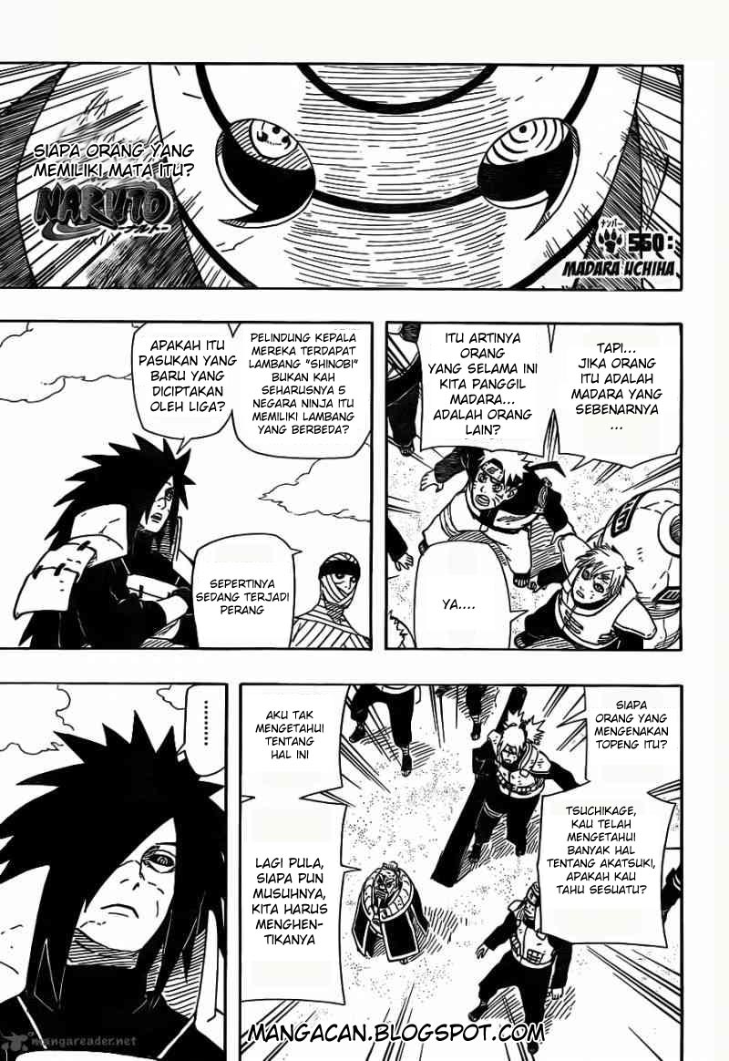 Naruto Chapter 560