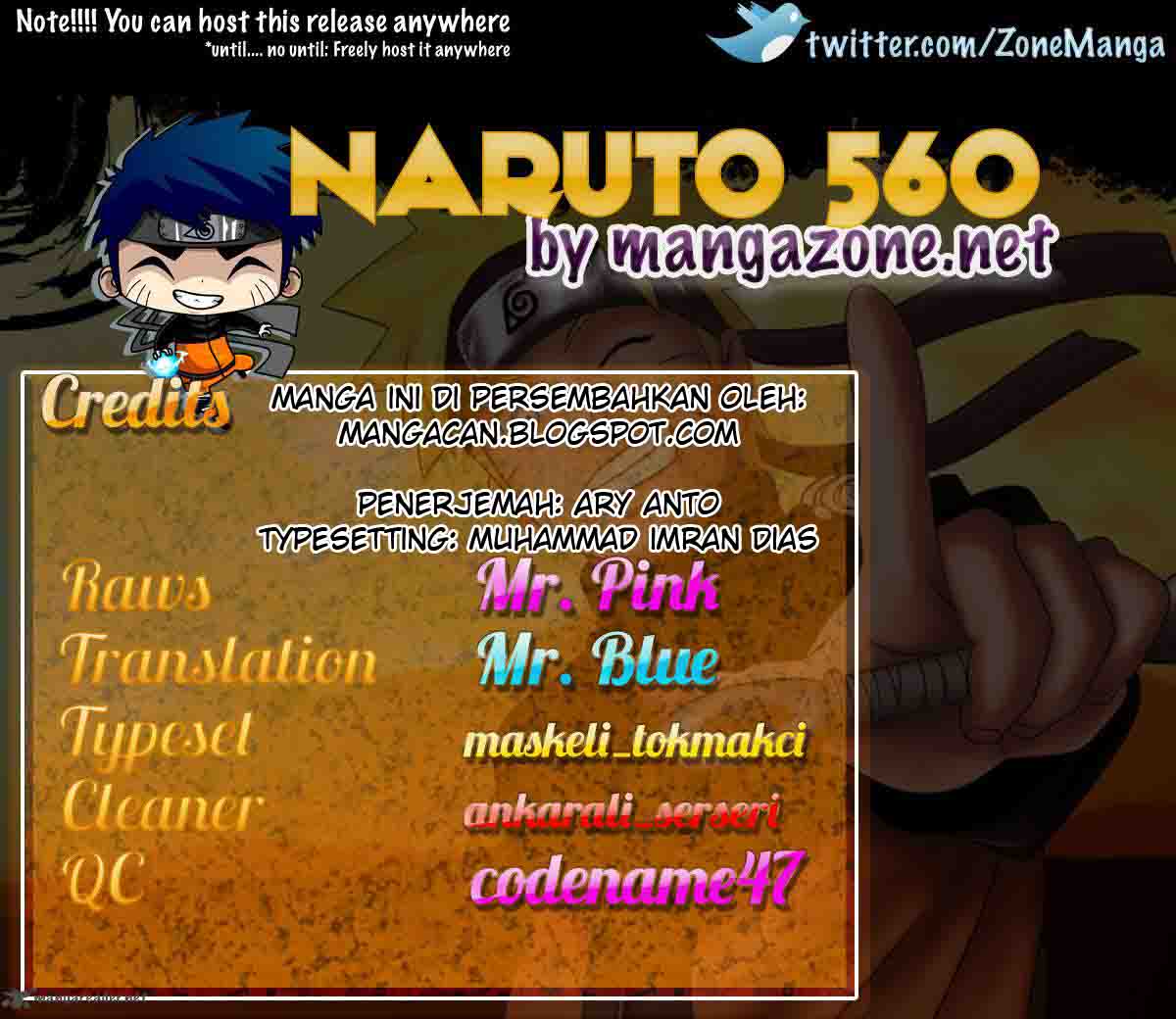 Naruto Chapter 560