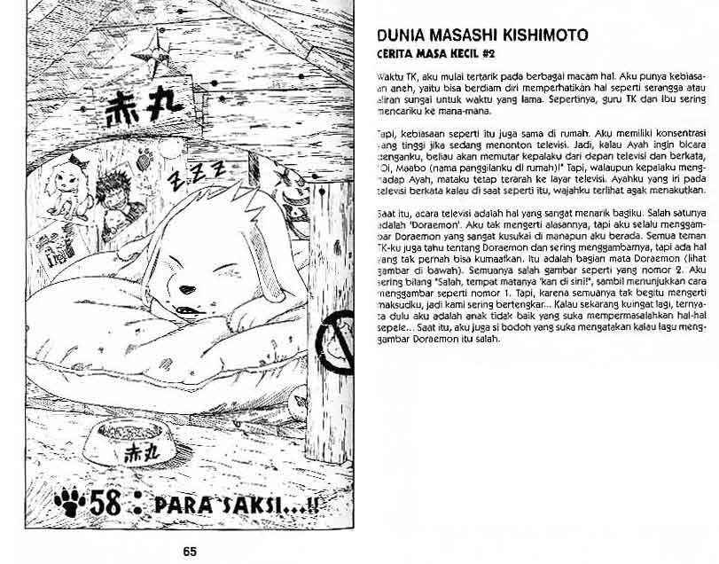 Naruto Chapter 58